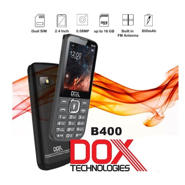 گوشی موبایل دکمه ای داکس DOX b400 اورجینال
