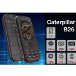 گوشی دکمه ای کاترپیلار ضدضربه caterpillar b26 اورجینال