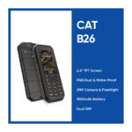 گوشی دکمه ای کاترپیلار ضدضربه caterpillar b26 اورجینال
