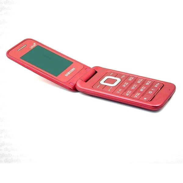 گوشی موبایل دکمه ای تاشو سامسونگ samsung C3520 flip اورجینال(رفرش)