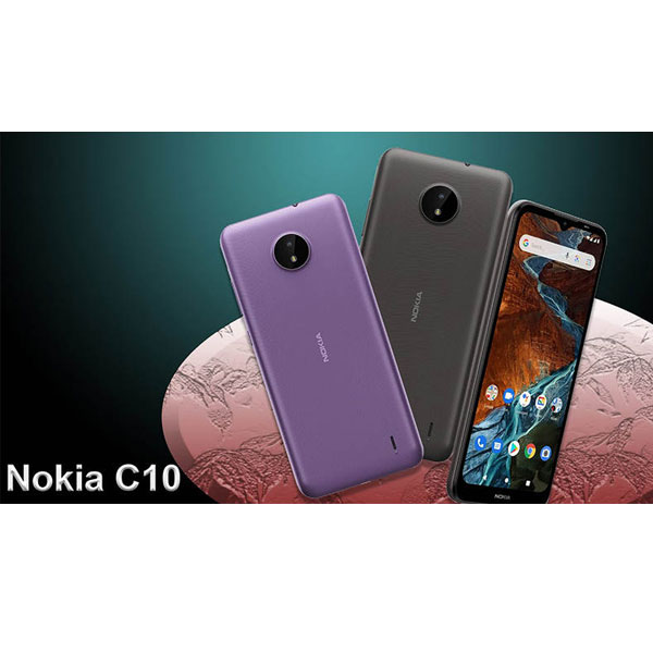 گوشی موبایل لمسی نوکیا nokia c10 32/1 GB 2021 اورجینال
