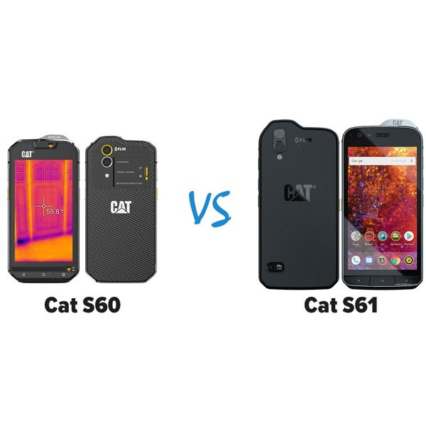 گوشی موبایل لمسی کاترپیلار Caterpillar s61 64/4 GB 2018 اورجینال