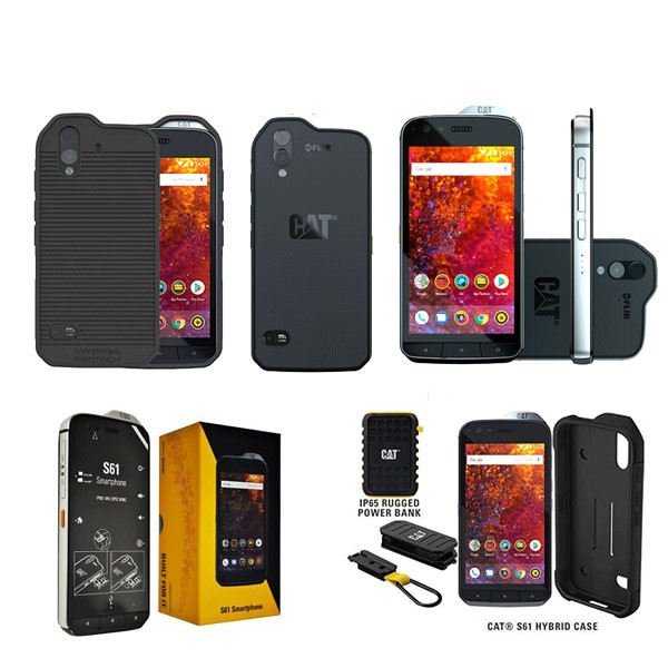 گوشی موبایل لمسی کاترپیلار Caterpillar s61 64/4 GB 2018 اورجینال