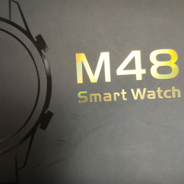 ساعت هوشمند لمسی M48 صفحه گرد