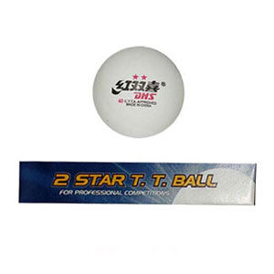 DHS 2 STAR ping pong ball