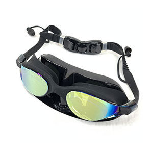 عینک شنا اسپیدو pro جیوه ای ،گوش گیر متصل بند قابل تنظیم