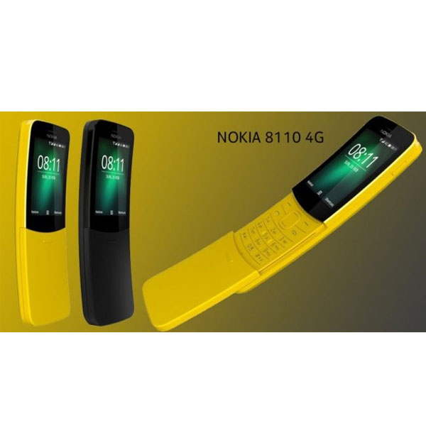 گوشی دکمه ای کشویی نوکیا Nokia 8110 4G 2018 اورجینال