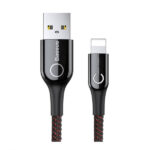کابل تبدیل USB Type-A به لایتنینگ باسئوس C-Shaped مدل CALCD-01/03/09 به طول 1 متر