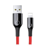 کابل تبدیل USB Type-A به لایتنینگ باسئوس C-Shaped مدل CALCD-01/03/09 به طول 1 متر
