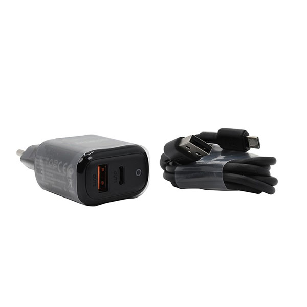 شارژر دیواری 18W ارایمو PowerCube 3 Pro مدل OCW-E94D به همراه کابل USB Type-A به Micro USB