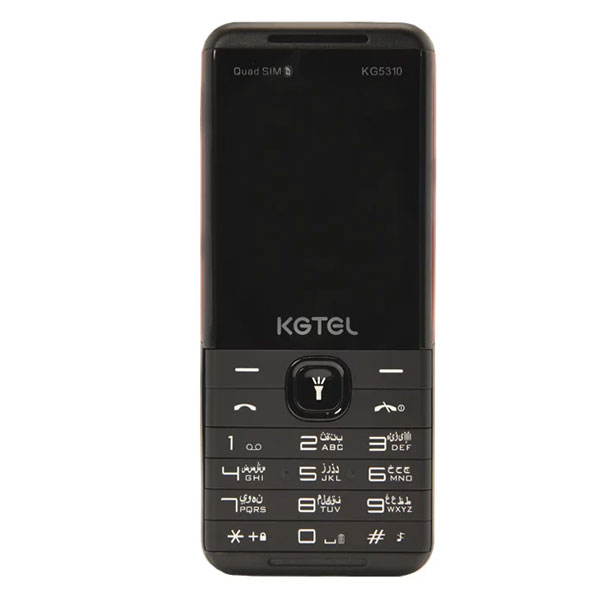 گوشی دکمه ای کاجیتل مدل KG5310 چهار سیم کارت اورجینال