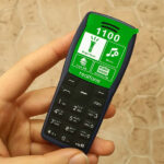 گوشی دکمه ای realfone 1100 سه سیم کارت بدون دوربین