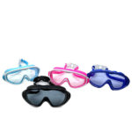عینک شنا تمام سیلیکونی طرح غواصی اصلی یاماکاوا به همراه کیف پیو
