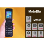 گوشی دکمه ای تاشو موتو بلو MT350 مدل MT350
